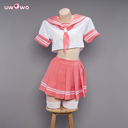 【Pre-sale】Uwowo Collab Series: FGO Fate Apocrypha Rider Astolfo Cosplay Costume JK School Uniform