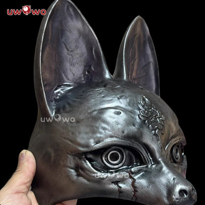 Uwowo Collab Series: DIY Blood Horror Game Fog Town Teen Girl Fox Form School Uniform Cosplay Costume XS-3XL
