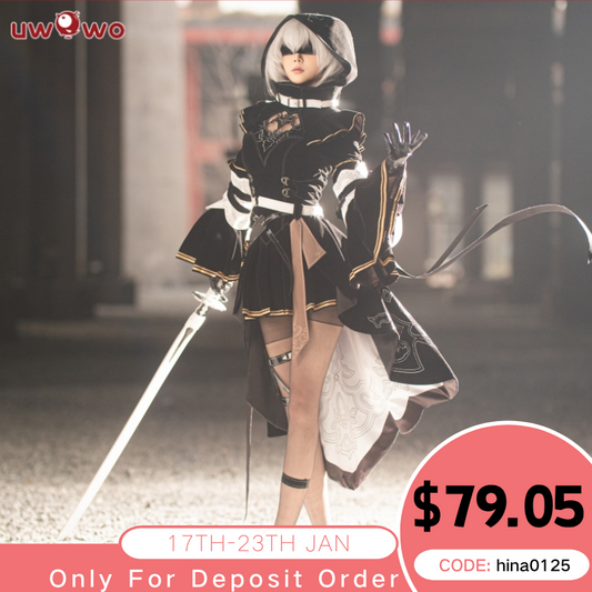 【Pre-sale】Uwowo NieR Reincarnation Hina Mechanical Pupil Cosplay Costume