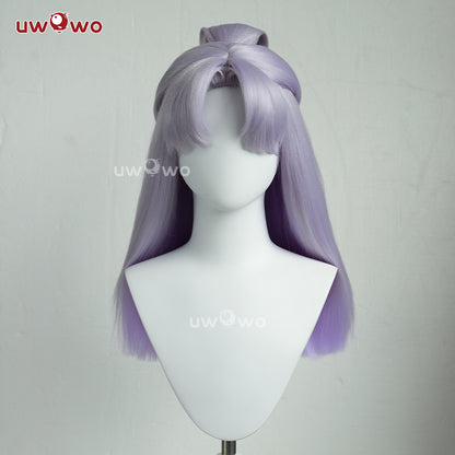Uwowo Game  Blossom Cosplay Wig Long Purple Hair