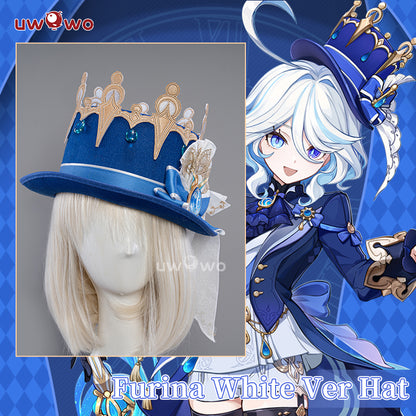 【In Stock】Uwowo Genshin Impact Furina Focalors Hydro Archon Fontaine Cospaly Costume - Uwowo Cosplay