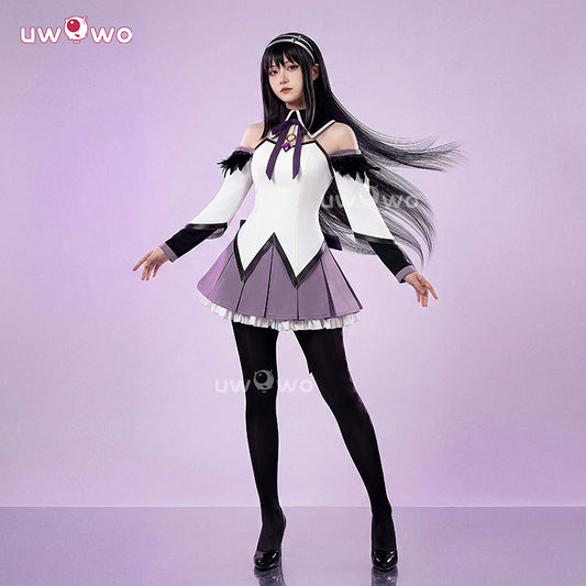 Uwowo Collab Series: Movie Homura Akemi Magical Girl Cosplay Costume XS-XL