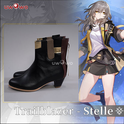 Uwowo Honkai Star Rail Stelle Female Trailblazer HSR Cosplay Costume Shoes