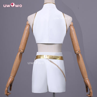 Uwowo Collab Series: Kpop White Performance Cosplay XS-3XL