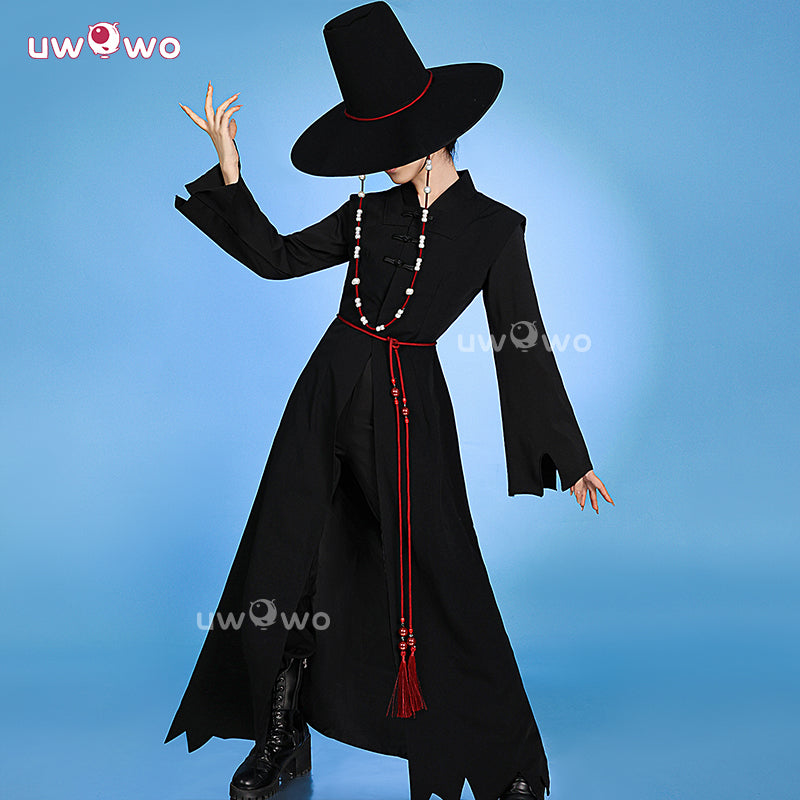 Uwowo Collab Series: Kpop Saja Boys Demon Boy Band Halloween Cosplay Costume S-3XL