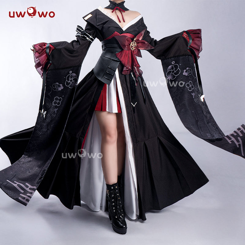【Pre-sale】Uwowo Genshin Impact Baal Raiden Shogun Detective Fanart Casual Cosplay Costume S-3XL