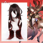 【Pre-sale】Uwowo Honkai Star Rail Nihility Fugue SP Tingyun Cosplay Wig Long Brown Hair