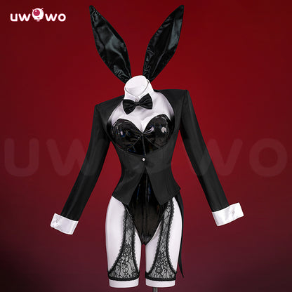 Uwowo Collab Series: Anime My Dress-Up Darling S2 Marin Kitagawa Black Bunny Suit Cosplay Costume XS-2XL