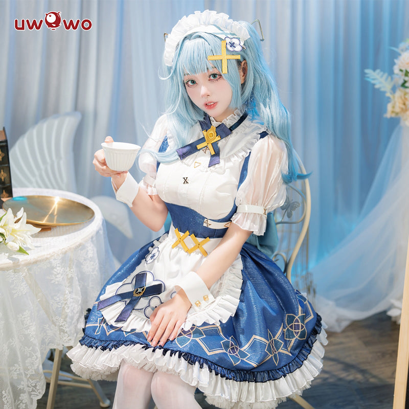 【Pre-sale】 Uwowo Genshin Impact Fanart Faruzan Cafe Maid Cosplay Costume