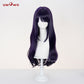 Uwowo Anime My Dress-Up Darling S2 Marin Kitagawa Black Bunny Suit Cosplay Wig Long Purple Hair
