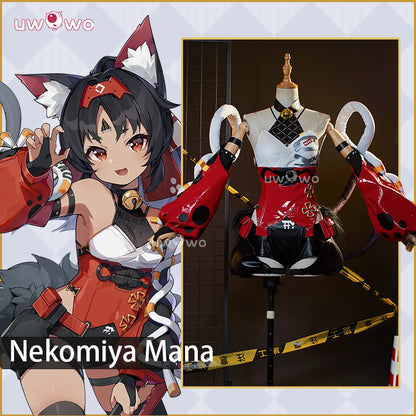Uwowo Collab Series: Game Zenless Zone Zero/ZZZ Nekomata Nekomiya Mana Cosplay Costume