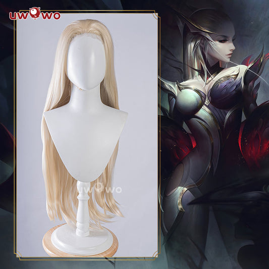 【Pre-sale】Uwowo League of Legends/LOL: Coven Evelynn Cosplay Wig Long Yellow Hair