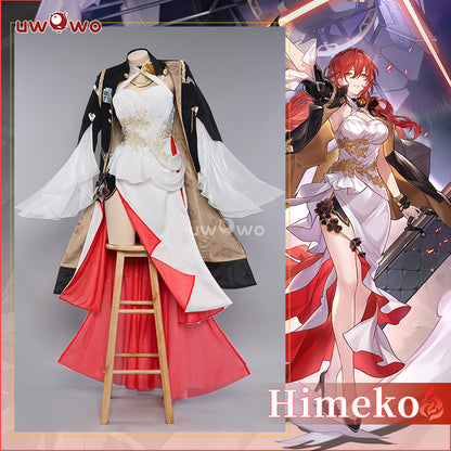 INSTOCK S-3XL Uwowo Honkai Star Rail Himeko Starward Explorer HSR Dress Cosplay Costume