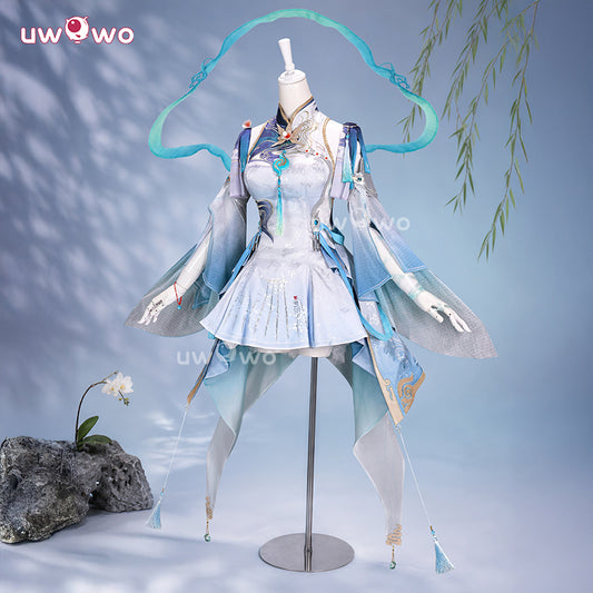 Uwowo Collab Series: Game Wuthering Waves WuWa Qingxiao Cosplay Costume XS-3XL
