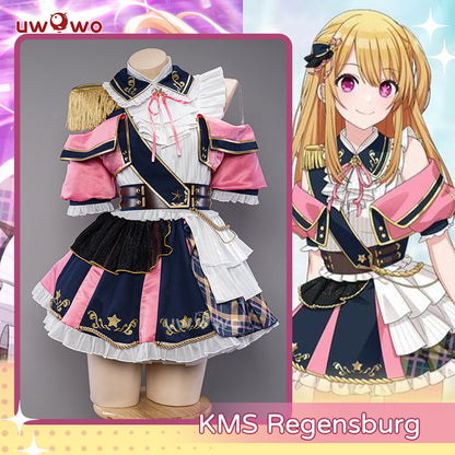 [Last Batch]【In Stock】Uwowo Anime Oshi no Ko Ruby Hoshino Military Lolita Idol Stage Performance The Idol Master Cosplay Costume