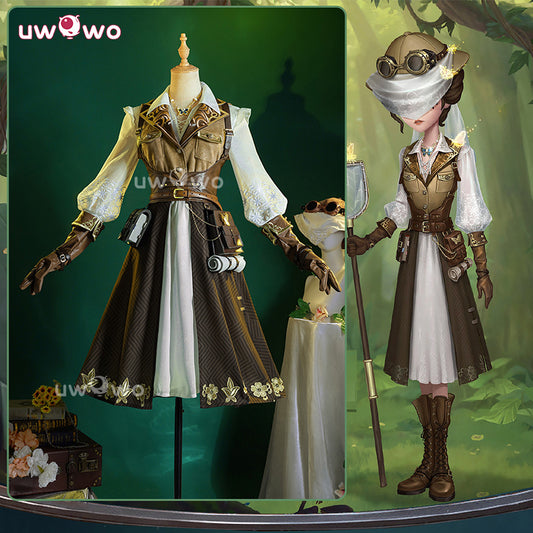 Uwowo Collab Series Game Identity V Entomologist Flower of the Wasteland Cosplay Costume