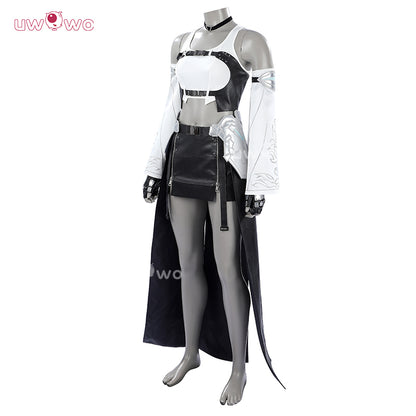 Uwowo Collab Series: FF7 Revelation Black Mage Tifa Cosplay Costume XS-2XL