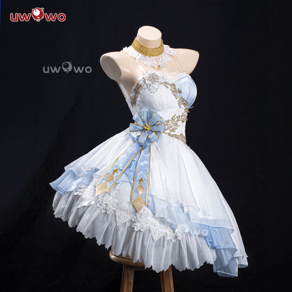 MAY PRESALE Uwowo Love Live! LoveLive Minami Kotori Ice Illusion World Cosplay Costume S-3XL