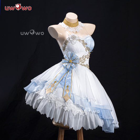 MAY PRESALE Uwowo Love Live! LoveLive Minami Kotori Ice Illusion World Cosplay Costume S-3XL