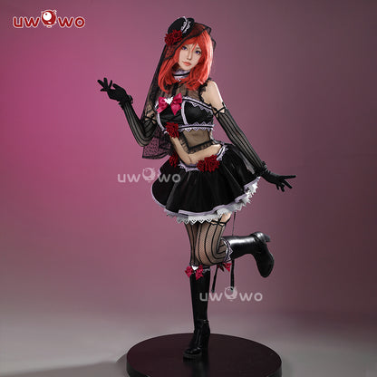 Uwowo Collab Series: Anime Love Live! School Idol Festival Maki Nishikino Halloween Cosplay Costume