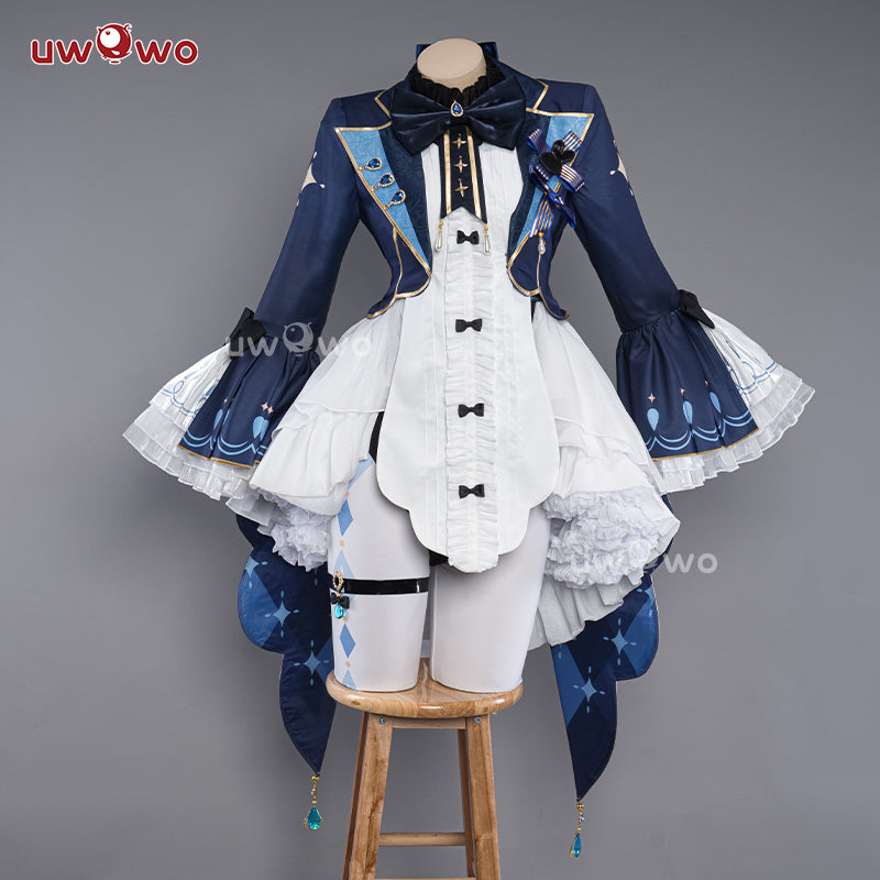 【Pre-sale】Exclusive Uwowo Genshin Impact Fanart Furina Cute Bunny Suit Cosplay Costume