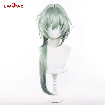 【Pre-sale】Uwowo Honkai Star Rail Anaxa Male Cosplay Wig Short Green Hair