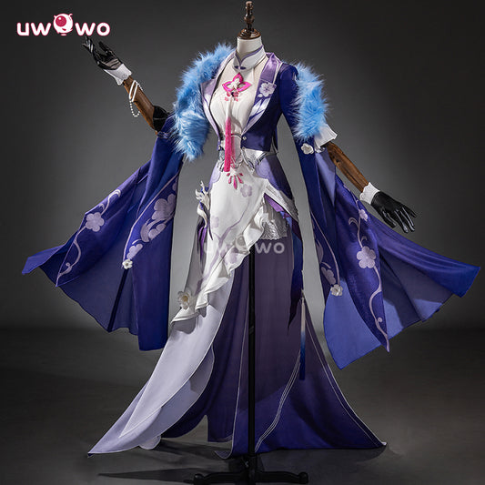 Uwowo Collab Series: Game Honkai: Nexus Anima Bai Mei Cosplay Costume S-XL