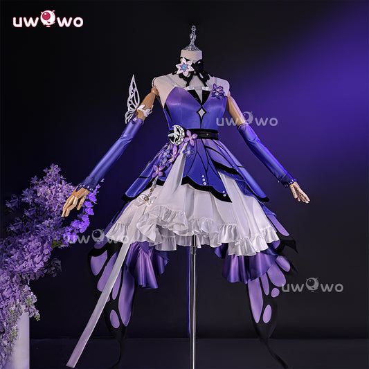 Uwowo Collab Series: Castorice Skin Gossamer Flutter Honkai Star Rail Cosplay Costume XS-2XL