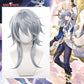 【Pre-sale】Uwowo Honkai: Star Rail Sunday Harmony Cosplay Wig Middle Grey Blue Hair