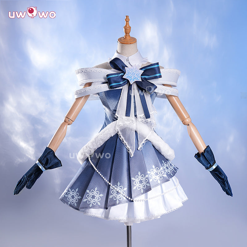 Uwowo Collab Series: V Singer 2025 Snow Winter Christmas Cosplay Costume