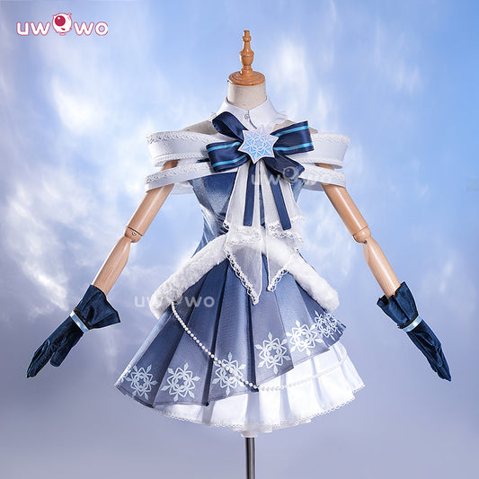 Uwowo Collab Series: V Singer 2025 Snow Winter Christmas Cosplay Costume