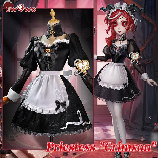 Uwowo Collab Series: Game Identity V Priestess-“Crimson” Cosplay Costume