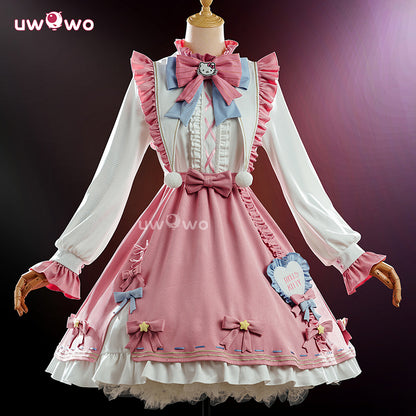 Uwowo Collab series: Game Identity V Emma Woods Gardener Cat Cosplay Costume