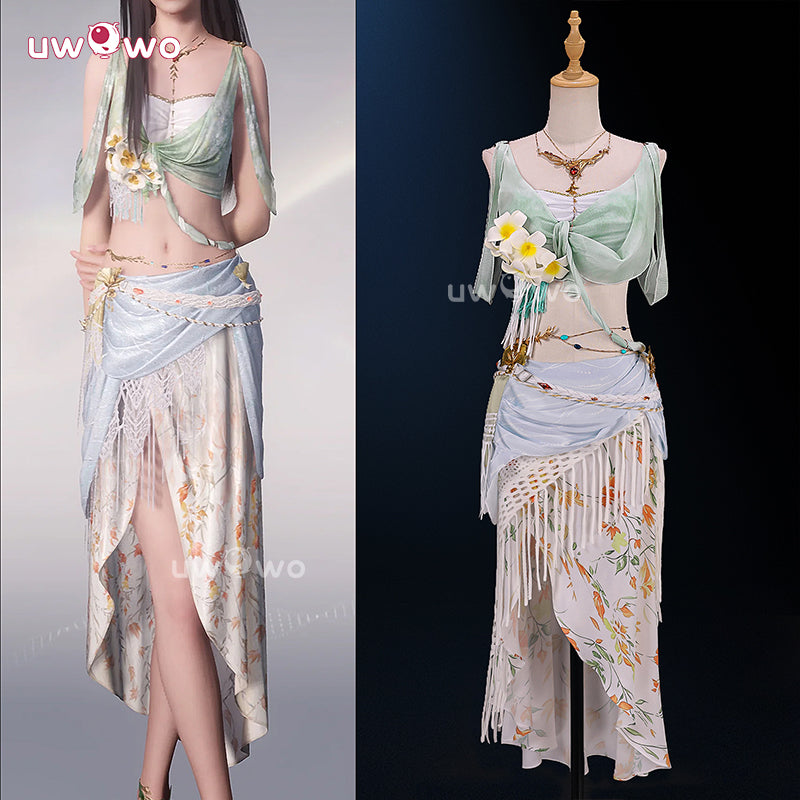 Uwowo Collab Series: Love and Deepspace MC 'My' Cloud Reverie Caleb Couple Swimsuit Cosplay Costume S-3XL
