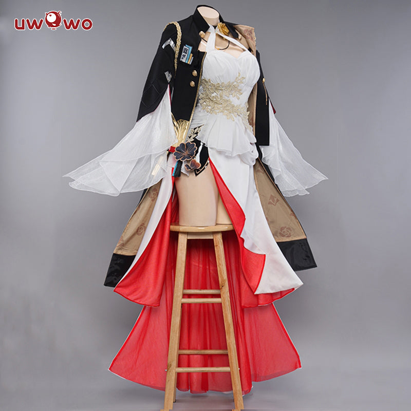 Uwowo Honkai Star Rail Himeko Starward Explorer HSR Dress Cosplay Costume