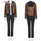 Uwowo Collab Series: Game Sleek Casual Tactical Trench Coat  Female Cosplay Costume XS-3XL