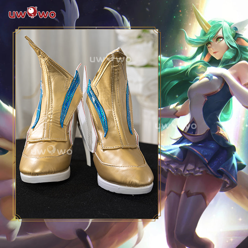 Uwowo League of Legends/LOL: Star Guardian Soraka SG Cosplay Shoes Boots