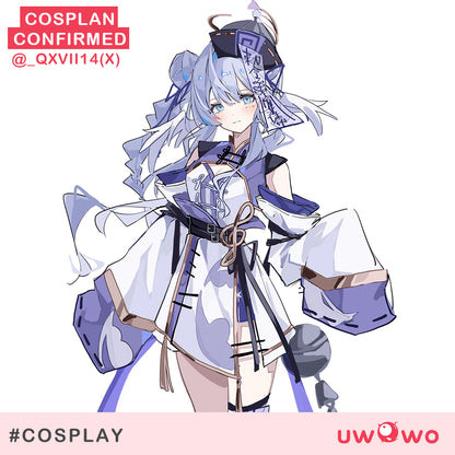 S-3XL INSTOCK Uwowo Game Honkai Star Rail Fanart Robin Jiangshi Chinese Zombie Cosplay Costume