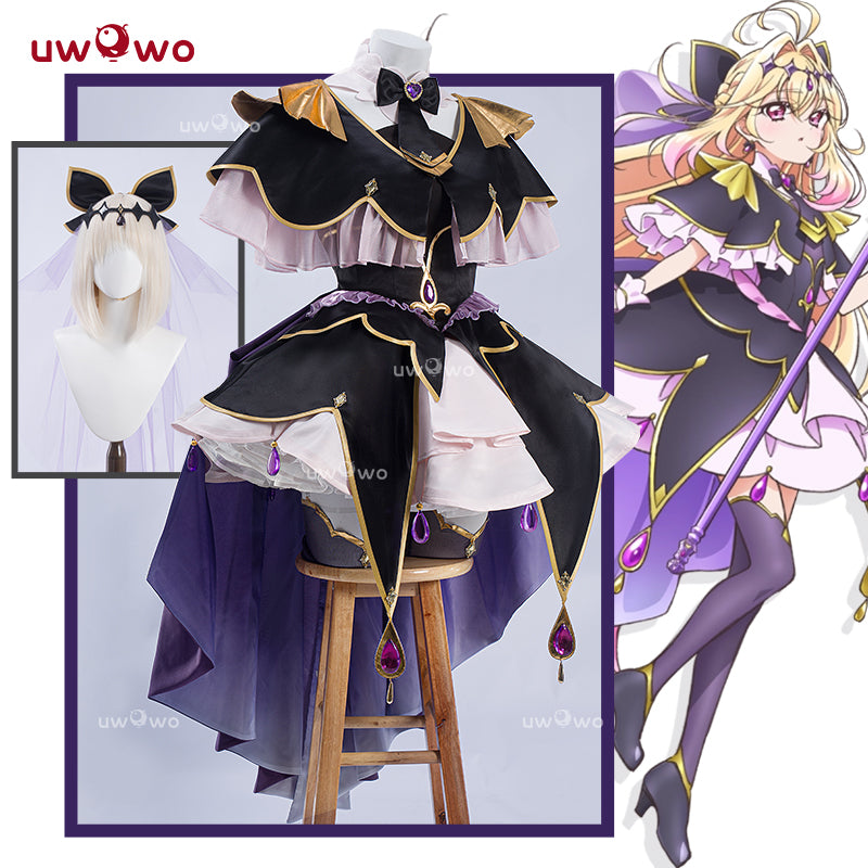 MARCH PRESALE Uwowo Anime Star Detective Precure! Cure Arcana Shadow/Moria Luluka Cosplay Costume