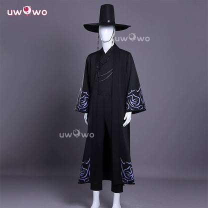 Uwowo Collab Series: Kpop Black Cosplay Costume XS-3XL