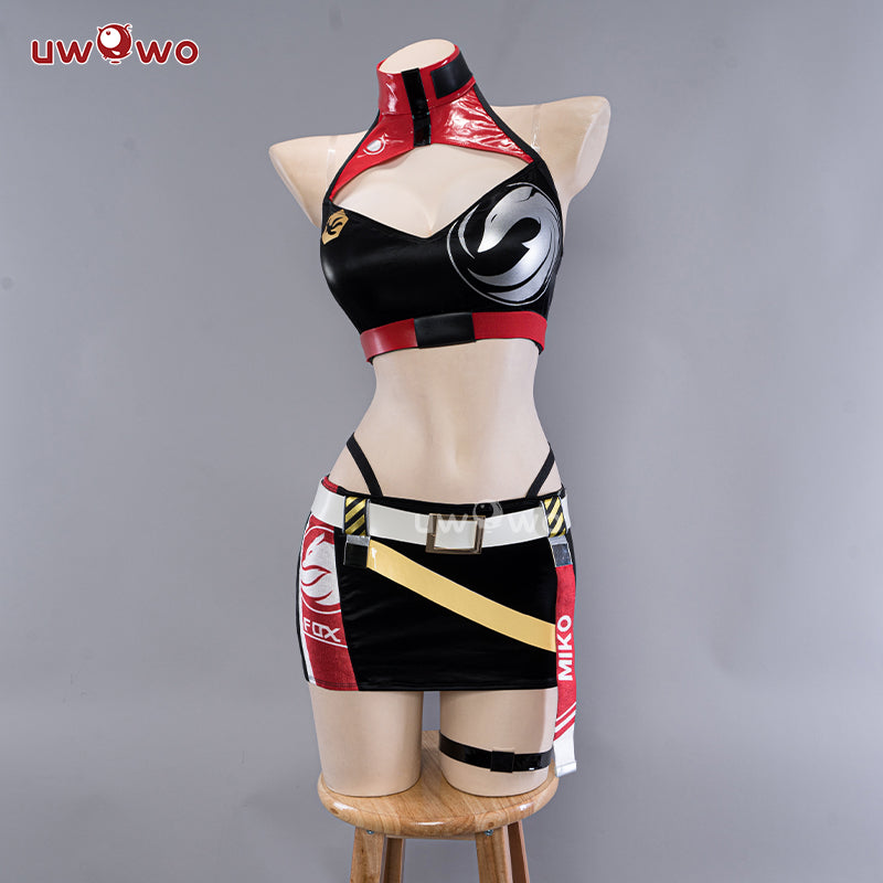 【IN STOCK】Uwowo Genshin Impact Fanart Racing Yae Miko Casual Outfit Cosplay Costume