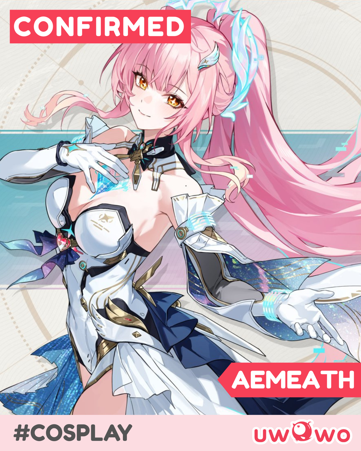 CONFIRMED Uwowo Game Wuthering Waves WuWa Aemeath Cosplay Costume