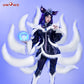 Uwowo League of Legends/LOL: Midnight Ahri ASU 2023 Nine Tailed Fox Fur Cosplay Costume