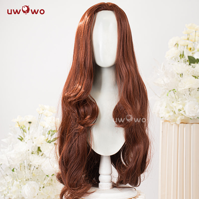 Uwowo Monster High Clawdeen Wolf Cosplay Wig Long Brown Hair