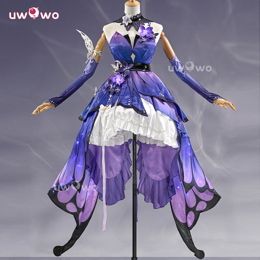 Uwowo Collab Series: Deluxe Castorice Skin Gossamer Flutter Honkai Star Rail Cosplay Costume S-2XL