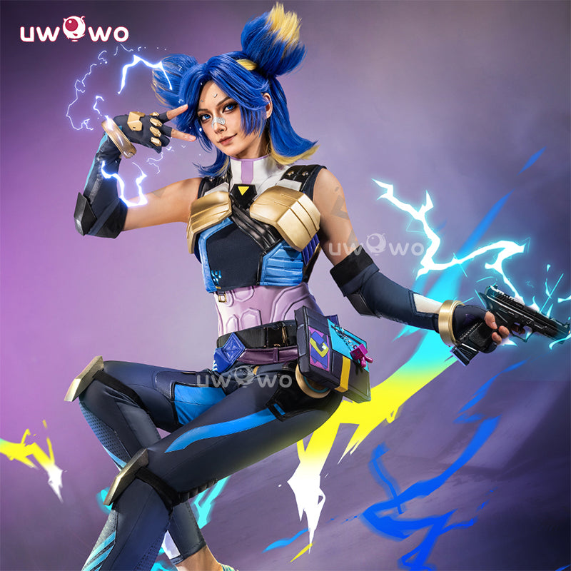 Uwowo Collab Series: Game Valorant Neon Cosplay Costume S-XL