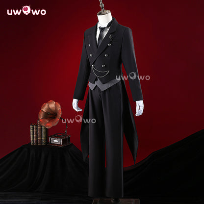 Uwowo Collab Series: Anime Black Butler Sebastian Michaelis Cosplay Costume S-2XL