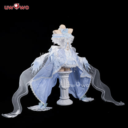 OCT PRESALE Uwowo Genshin Impact Fanart Columbina Lunar Veil Gown Cosplay Costume S-3XL