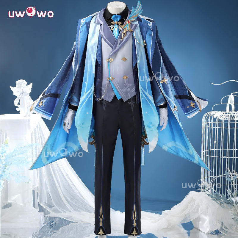 Uwowo Collab Series: Genshin Impact Neuvillette Melusent Gift Male Cosplay Cosutme XS-2XL