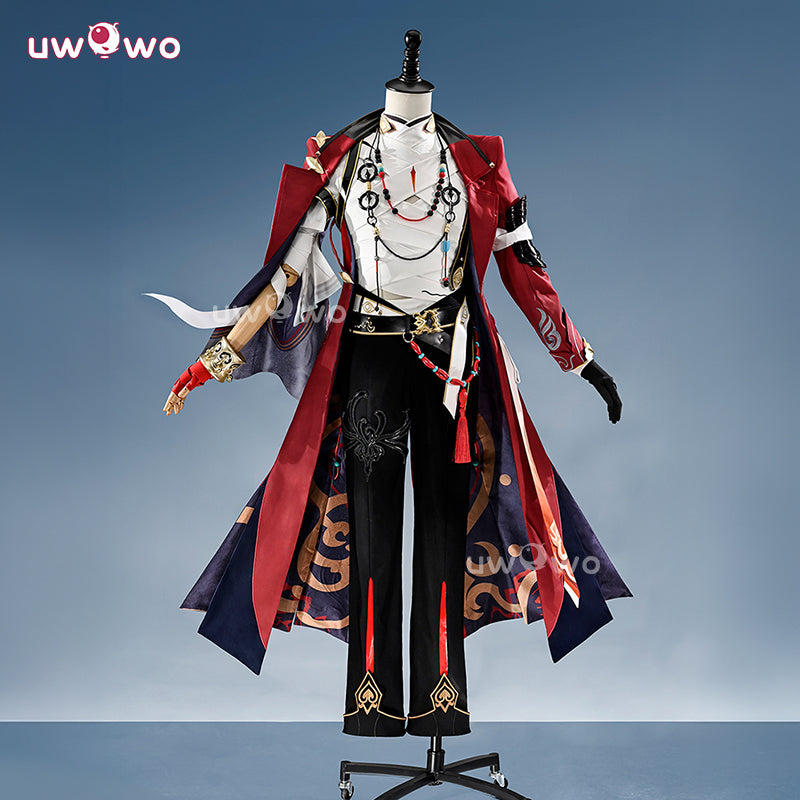 Uwowo Collab Series: Deluxe Mortenax Blade SP Honkai Star Rail Male Cosplay Costume S-2XL
